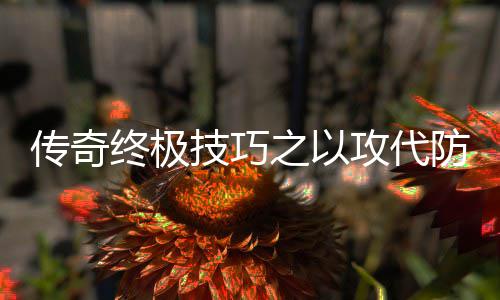 略终极之以传奇技巧防战攻代